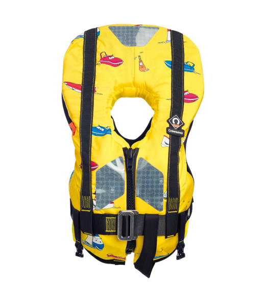 Crewsaver Supersafe redningsjuniorvest 150N, Gul ＜15kg