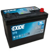 Exide Dual EFB batteri m/modsat polstilling, 75 Amp