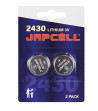 Japcell CR2430 Lithium batteri 3V, 2 stk