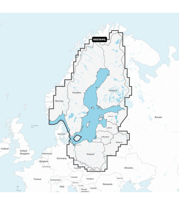 Navionics+ Large Sverige EU644L SD/Mikro SD kort