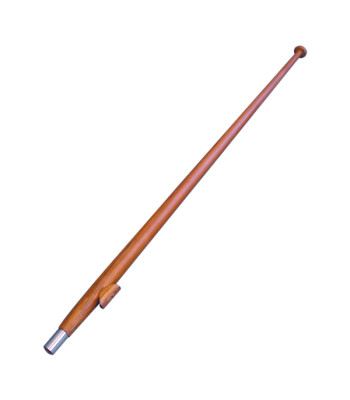 1852 Flagspil i teak 120cm Bøsning 32mm