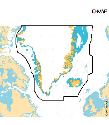 C-Map Discover X, Grønland & Island "kun ved køb af plotter"