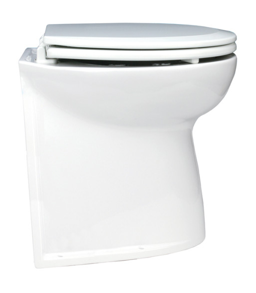 Jabsco toilet ”Deluxe” m/soft close til ferskvand 17", 12V