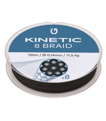 Kinetic Cyber Braid 8, 150m 0,14mm/11,5kg