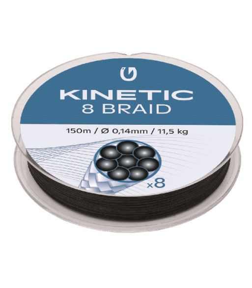 Kinetic Cyber Braid 8, 150m 0,14mm/11,5kg