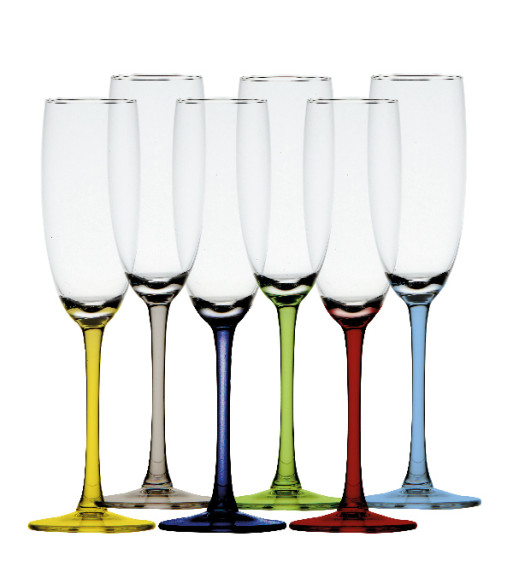 MB Party Champagneglas Ecozen 22cm - 170ml, 6 stk