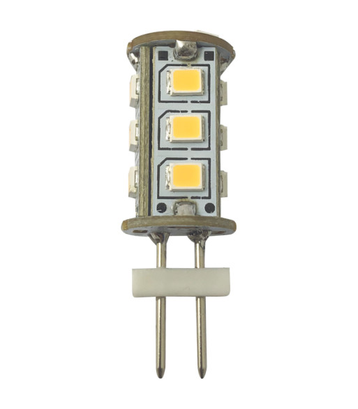 1852 LED G4 stiftpære Ø12x25mm 10-36Vdc, 2 stk