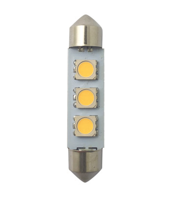 1852 LED pinolpære 42mm 10-36Vdc, 2 stk