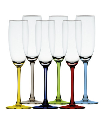 MB Party Champagne glas 22cm 170 ml 6 stk