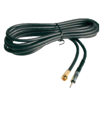 Glomex FM kabel Female gold/Motorola stik, 3.6 m